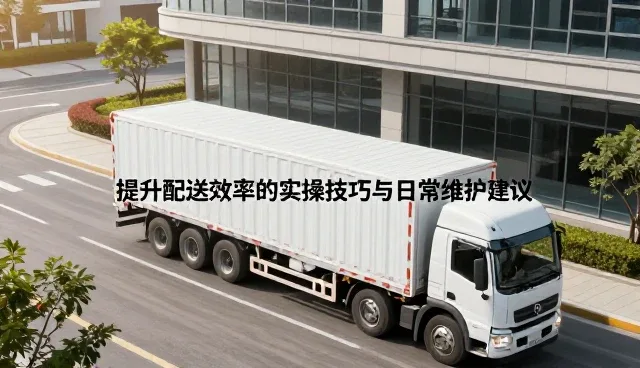 提升配送效率的实操技巧与日常维护建议